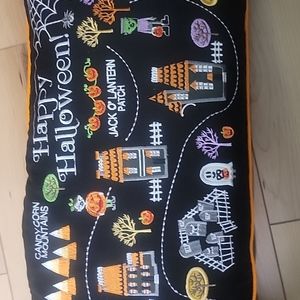 Isaac Mizrahi Halloween Town Pillow